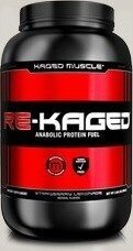 Re-kaged (whey Protein) front packaging
