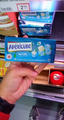 Apericube nature bleu