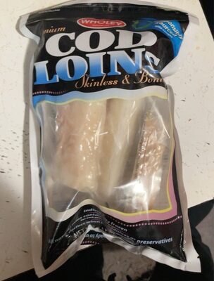 Premium Skinless & Boneless Cod Loins