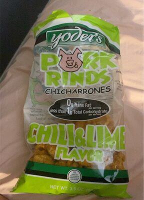 Pork rinds chili & lime flavor
