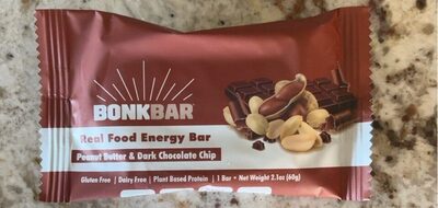 Energy bar front packaging