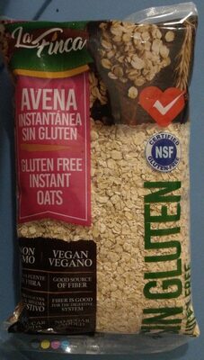Avena instantánea sin gluten / Gluten Free Instant Oats