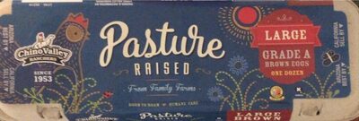 Pasture Raised Large Grade A Brown Eggs