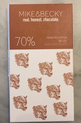 Maya Mountain 70% Dark Chocolate