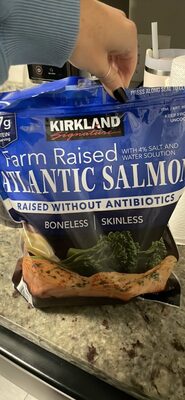 Farm Raised Atlantic Salmon