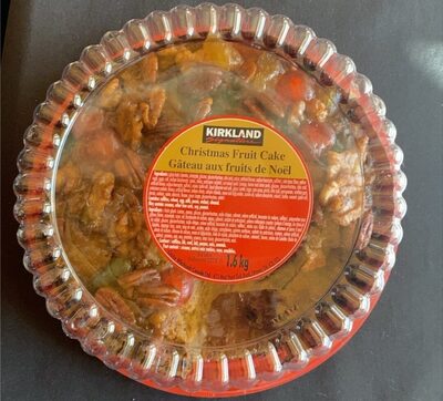 Gateau aux fruits de Noel