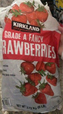 Grade A Fancy Strawberries front packaging