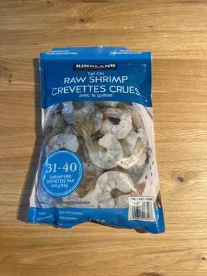 Tail-On Raw Shrimp