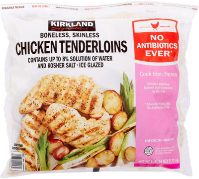 Boneless skinless chicken tenderloins