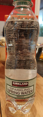 Sparkling spring water