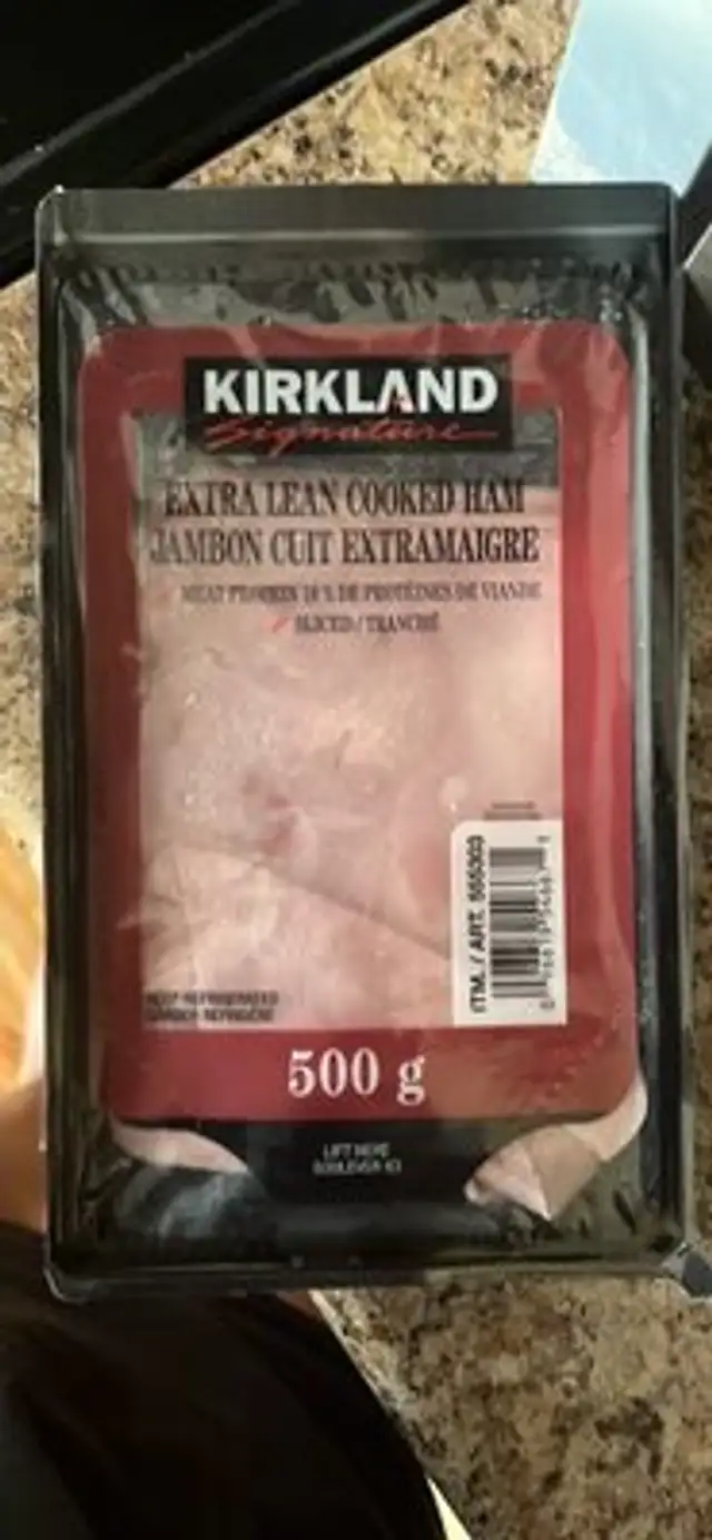 EXTRA LEAN COOKED HAM front packaging