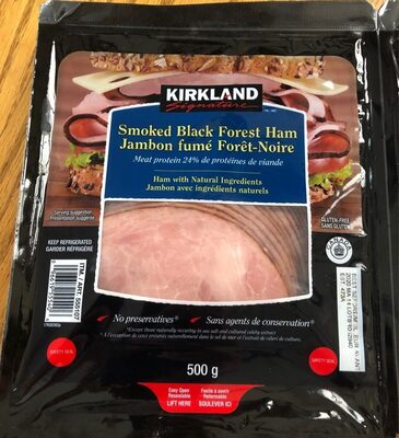 Smoked Black Forest Ham front packaging