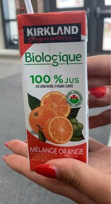 Organic 100% juice - orange blend