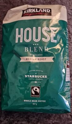 House blend medium roast coffee bean