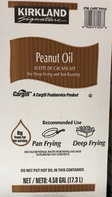 Peanut oil