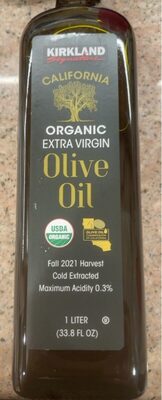 California Organic Extra Virgin Olive Oil