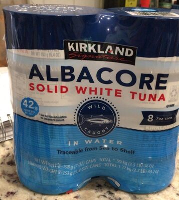 Albacore tuna front packaging