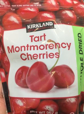 Tart montmorency cherries