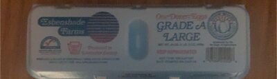 Esbenshade Farms Grade A Large Eggs front packaging