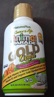 Animal Parade Gold Liquid front packaging