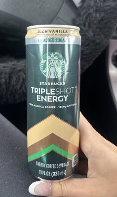 Triple Shot Energy front packaging