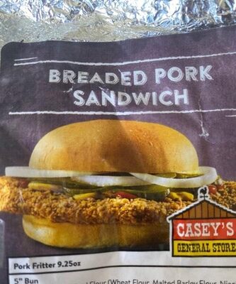 Breaded pork tenderloin front packaging