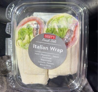 Italian Wrap ham, pepperoni, salami, etc