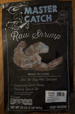 Raw Shrimp front packaging