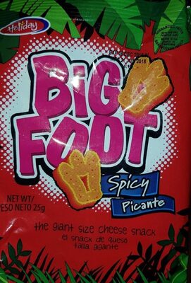 Big Foot Spicy front packaging