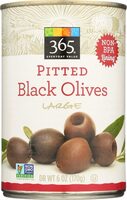 Pitted Black Olives