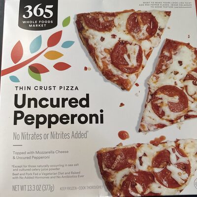 Thin Crust Pepperoni Pizza