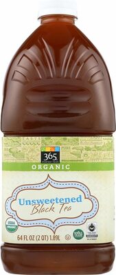 Organic black tea unsweetened