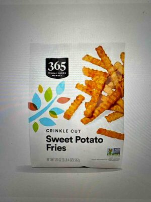 Crinkle Cut Sweet Potato Fries front packaging