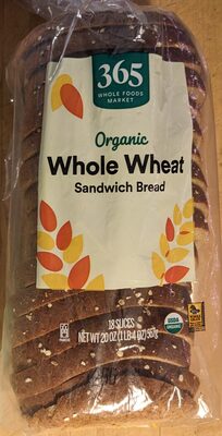 Organic Whole Wheat Sandwich Bread
