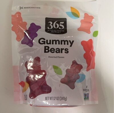 Gummy Bears front packaging