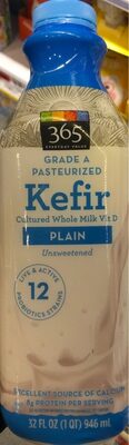 Plain unsweetened kefir, plain