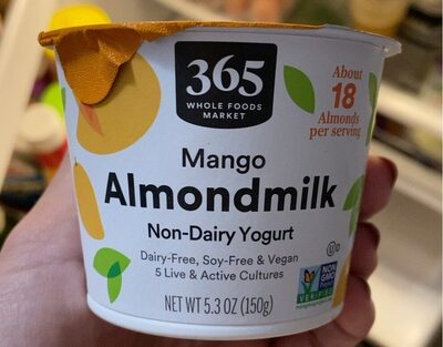 Mango almond milk
