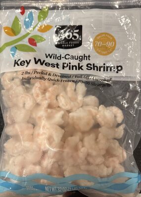 Wild caught key west pink shrimp