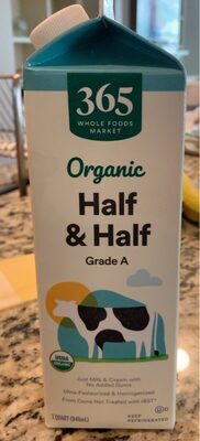 Organic half & half
