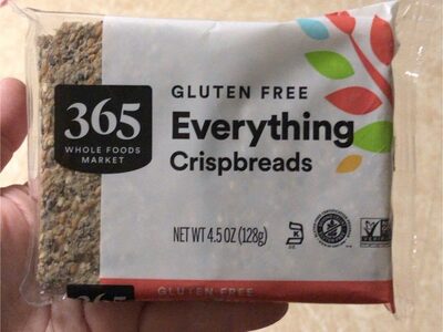 Gluten free everything crispbreads