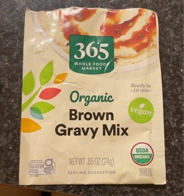 Vegan Organic brown gravy mix