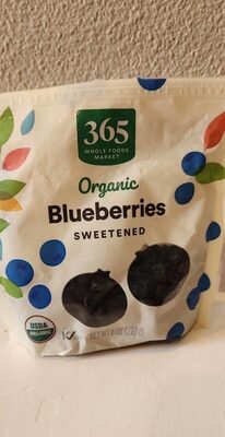 Organic Sweetened Blueberries