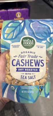 Cashews Dry Roasted with Sea Salt
