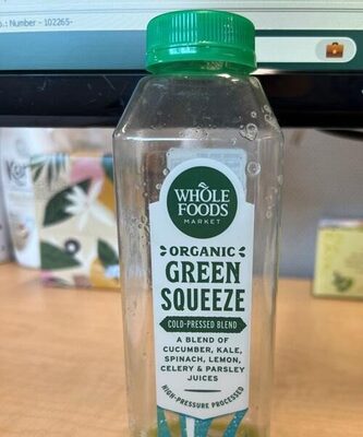 Whole Food Organic Squeeze Juice