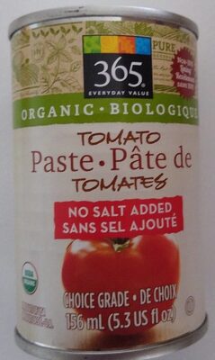 Tomato Paste Organic front packaging