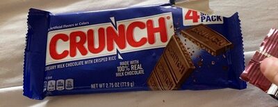 CRUNCH Bar king size front packaging