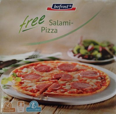 Free salami-pizza front packaging