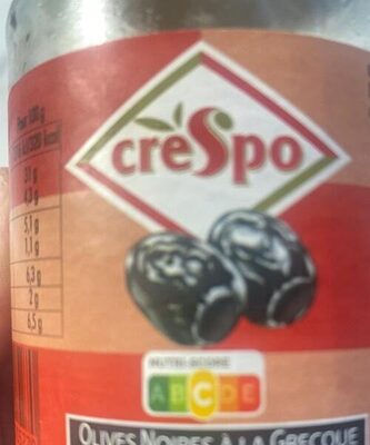 Olives noires à la grecque