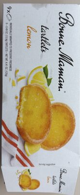 Bonne Maman tartlets lemon