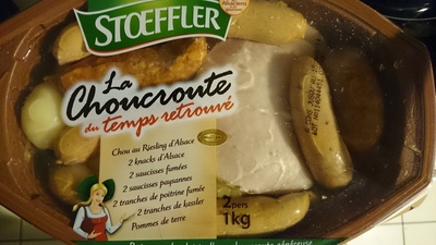 La Choucroute du temps retrouvé front packaging